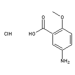 5-amino-2-methoxybenzoic acid hydrochloride