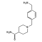 1-{[4-(aminomethyl)phenyl]methyl}piperidine-4-carboxamide