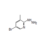 5-Bromo-2-hydrazinyl-3-methylpyridine