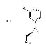 rac-[(1R,2R)-2-(3-methoxyphenyl)cyclopropyl]methanamine hydrochloride