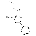 ethyl 3-amino-5-phenylfuran-2-carboxylate