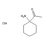 1-(1-aminocyclohexyl)ethan-1-one hydrochloride