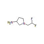 1-(2,2-Difluoroethyl)pyrrolidin-3-amine