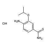 4-amino-3-(propan-2-yloxy)benzamide hydrochloride