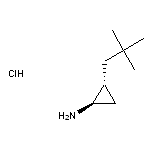 rac-(1R,2R)-2-(2,2-dimethylpropyl)cyclopropan-1-amine hydrochloride