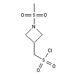 (1-methanesulfonylazetidin-3-yl)methanesulfonyl chloride