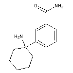 3-(1-aminocyclohexyl)benzamide