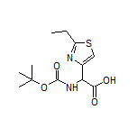 2-(Boc-amino)-2-(2-ethyl-4-thiazolyl)acetic Acid