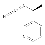 3-[(1S)-1-azidoethyl]pyridine