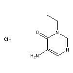 5-amino-3-ethyl-3,4-dihydropyrimidin-4-one hydrochloride