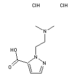 1-[2-(dimethylamino)ethyl]-1H-pyrazole-5-carboxylic acid dihydrochloride