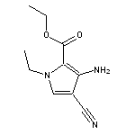 ethyl 3-amino-4-cyano-1-ethyl-1H-pyrrole-2-carboxylate