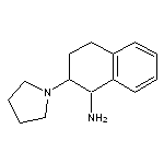 2-(pyrrolidin-1-yl)-1,2,3,4-tetrahydronaphthalen-1-amine