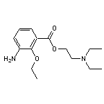 2-(diethylamino)ethyl 3-amino-2-ethoxybenzoate