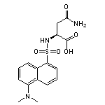 (2S)-3-carbamoyl-2-[5-(dimethylamino)naphthalene-1-sulfonamido]propanoic acid