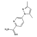 5-(3,5-dimethyl-1H-pyrazol-1-yl)pyridine-2-carboximidamide