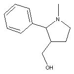 (1-methyl-2-phenylpyrrolidin-3-yl)methanol