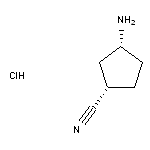 (1S,3R)-3-Aminocyclopentanecarbonitrile Hydrochloride