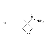 3-methylazetidine-3-carboxamide hydrochloride