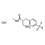 3-Amino-N-methyl-2-[4-(trifluoromethyl)benzyl]propanamide Hydrochloride