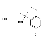 2-(5-chloro-2-methoxyphenyl)propan-2-amine hydrochloride