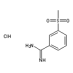 3-(Methylsulfonyl)benzimidamide Hydrochloride