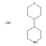 4-(oxan-4-yl)piperidine hydrochloride