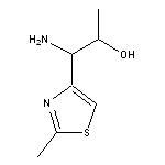 1-amino-1-(2-methyl-1,3-thiazol-4-yl)propan-2-ol