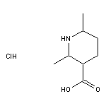 2,6-dimethylpiperidine-3-carboxylic acid hydrochloride