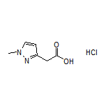 2-(1-Methyl-3-pyrazolyl)acetic Acid Hydrochloride