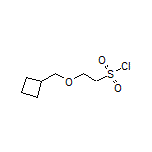 2-(Cyclobutylmethoxy)ethanesulfonyl Chloride