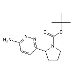 tert-butyl 2-(6-aminopyridazin-3-yl)pyrrolidine-1-carboxylate