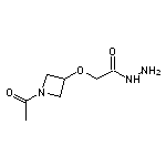 2-[(1-acetylazetidin-3-yl)oxy]acetohydrazide