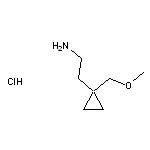 2-[1-(methoxymethyl)cyclopropyl]ethan-1-amine hydrochloride