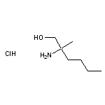 2-amino-2-methylhexan-1-ol hydrochloride