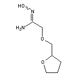 N’-hydroxy-2-(oxolan-2-ylmethoxy)ethanimidamide