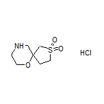 6-Oxa-2-thia-9-azaspiro[4.5]decane 2,2-dioxide Hydrochloride