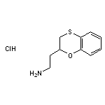 2-(2,3-dihydro-1,4-benzoxathiin-2-yl)ethan-1-amine hydrochloride