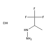 (1,1,1-Trifluoro-2-propyl)hydrazine Hydrochloride