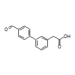 2-(4’-Formyl-3-biphenylyl)acetic Acid