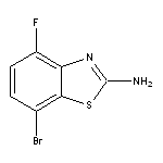 2-Amino-7-bromo-4-fluorobenzothiazole