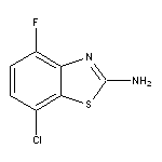 2-Amino-7-chloro-4-fluorobenzothiazole