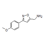 [3-(4-Methoxyphenyl)-5-isoxazolyl]methanamine