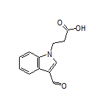 3-(3-formyl-1H-indol-1-yl)propanoic acid