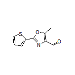 5-Methyl-2-(2-thienyl)oxazole-4-carbaldehyde