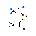 trans-3-Amino-4-hydroxytetrahydrothiophene 1,1-Dioxide