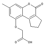 [(7-methyl-4-oxo-1,2,3,4-tetrahydrocyclopenta[c]chromen-9-yl)oxy]acetic acid