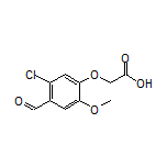 2-(5-Chloro-4-formyl-2-methoxyphenoxy)acetic Acid