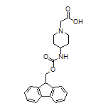 2-[4-(Fmoc-amino)-1-piperidyl]acetic Acid