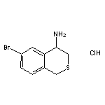 6-Bromo-3,4-dihydro-2h-isothiochromen-4-amine hcl